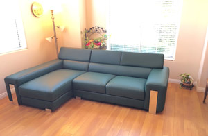 Sofa of high quality leather