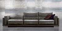 Leather Sofa 4 Seater Fox