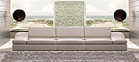 Infinity 4 Seater Leather Sofa