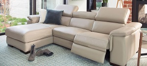 Oscar Leather Sofa