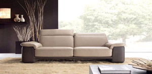 Sofa of high quality leather