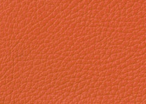 Italian Leather colour 3044 Orange