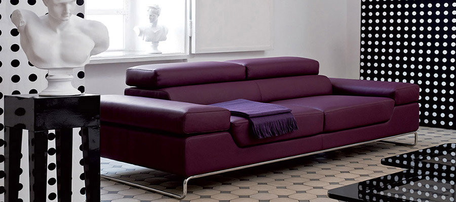 3 Seater Leather Sofa Barmen