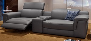 Big-Relax Leather Sofa
