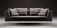 Leather Sofa 3 Seater Fantasy