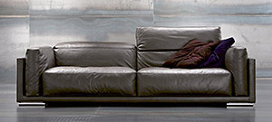 Fox Leather Sofa