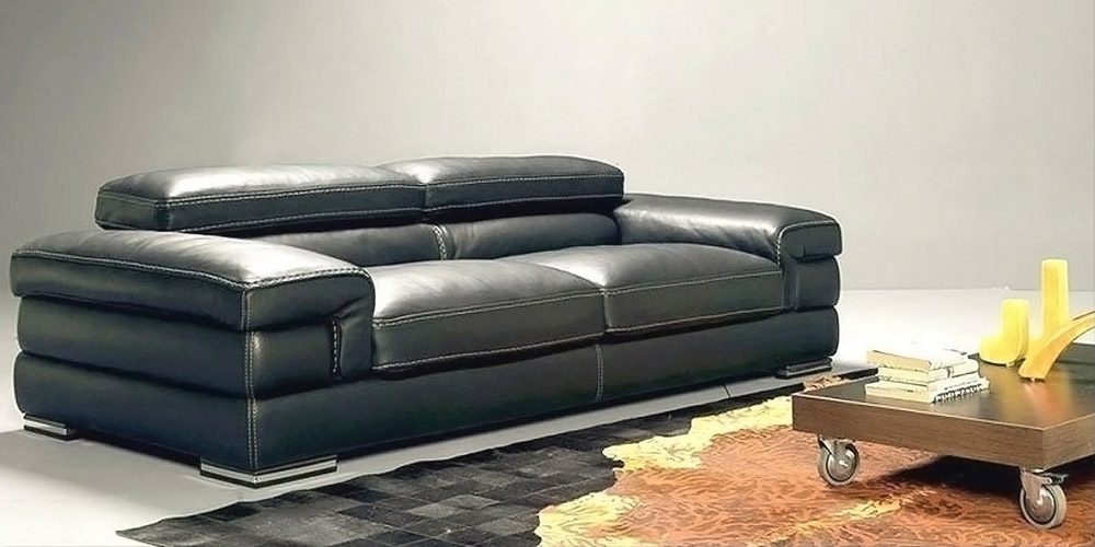 Mobydick 3 Seater Leather Sofa