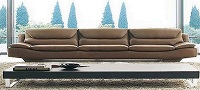 Leather Sofa 4 Seater President