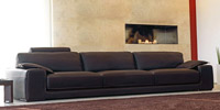 Puglia 4 Seater Italian Leather Sofa