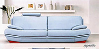 Spazio 2 Seater Leather Sofa