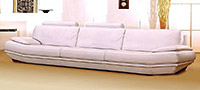 Spazio 4 Seater Leather Sofa