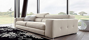 Vindov Leather Sofa